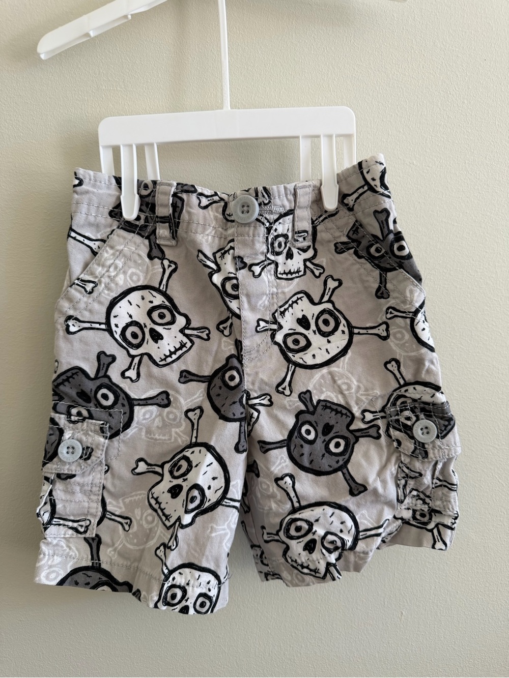Healthtex Skull Print Cargo Shorts